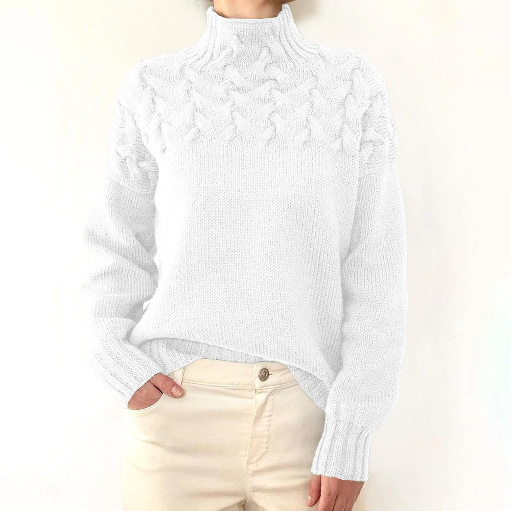Nina | Warmer Strickrollkragenpullover