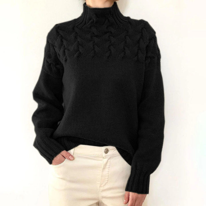 Nina | Warmer Strickrollkragenpullover